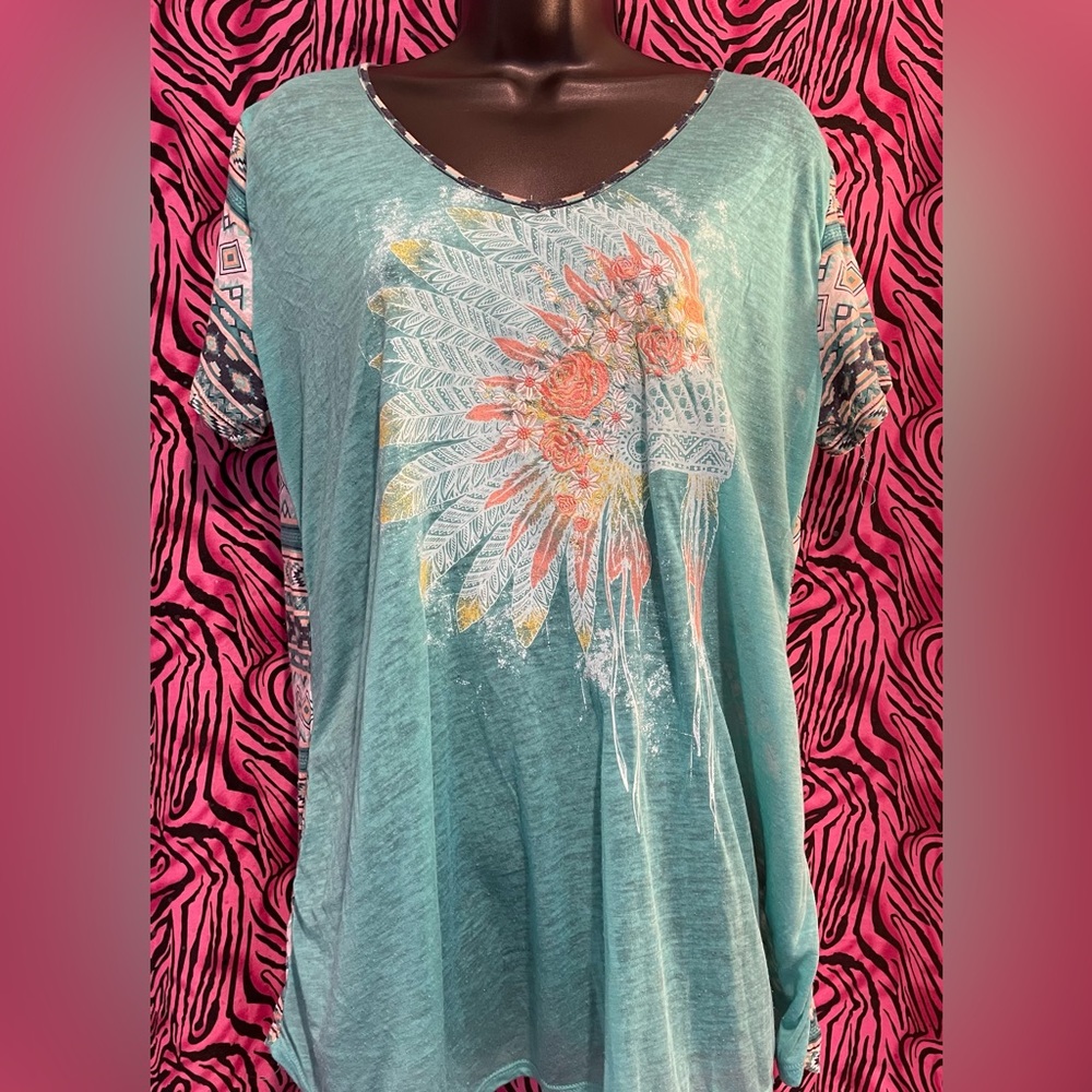 Panhandle Native American Headdress shirt